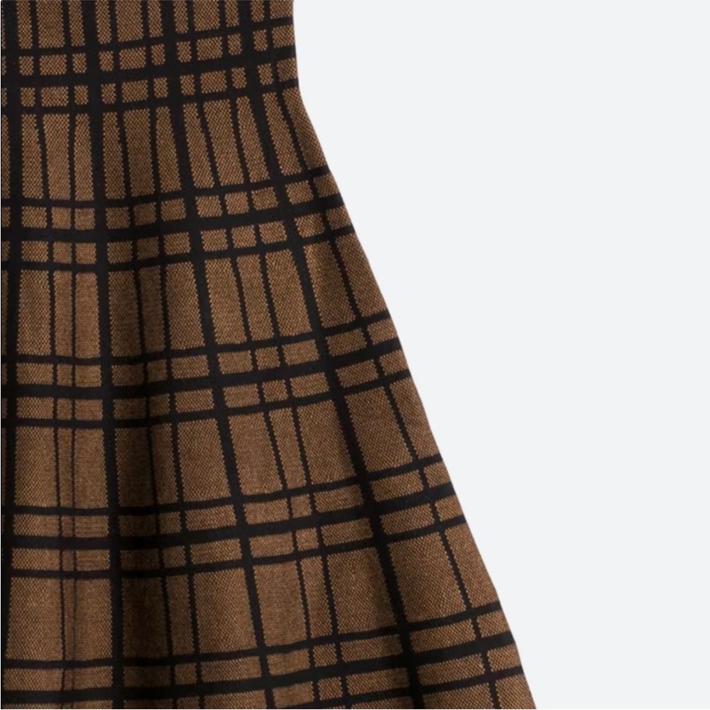 Max Studio Plaid Sweater Skirt NWT 🏷️ - Picture 4 of 13